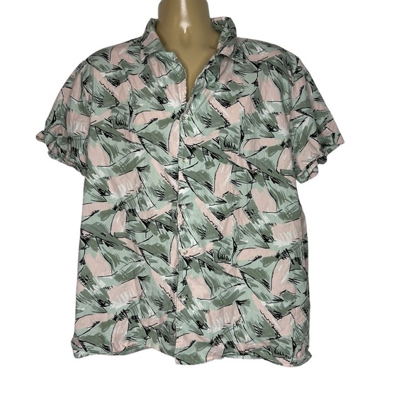 Netflix Stranger Things Hopper Pink & Green 80s Shirt‎ Large - Picture 1 of 7